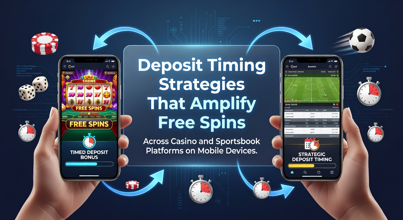 Mobiele speler die deposit timing gebruikt om free spins te maximaliseren op casino app