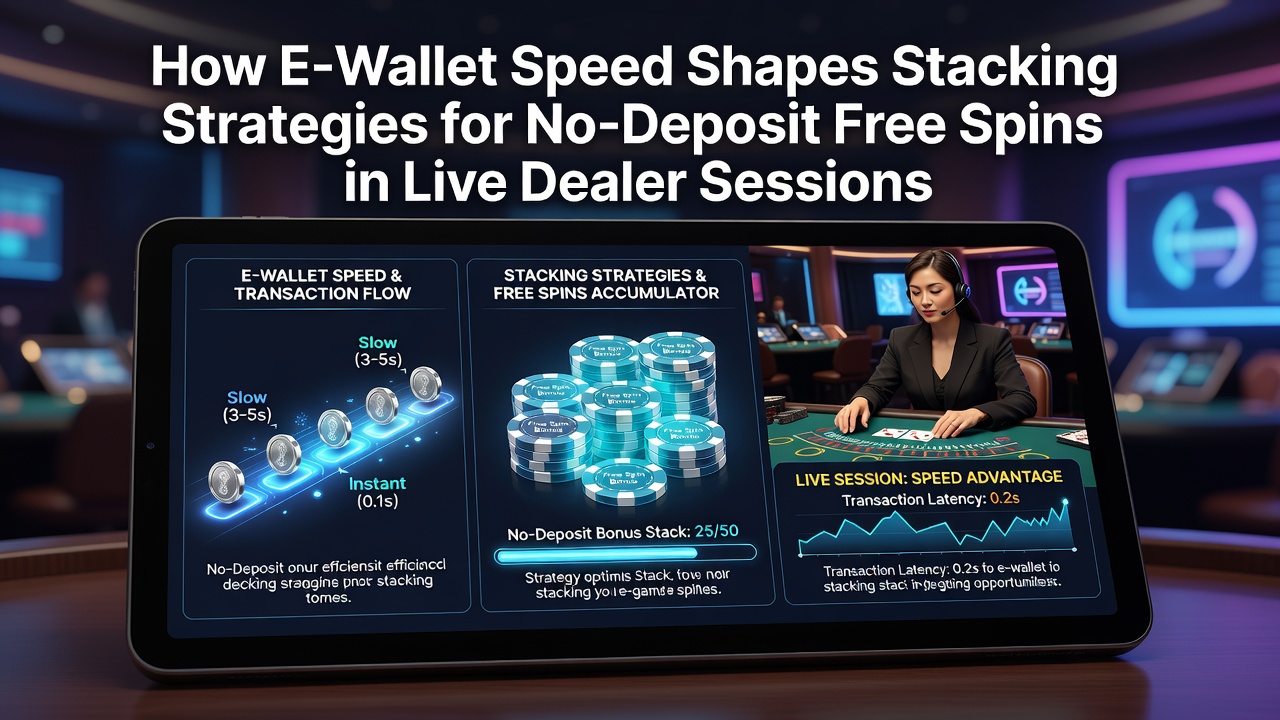 Stapelen van free spins met snelle e-wallet betalingen in live dealer games