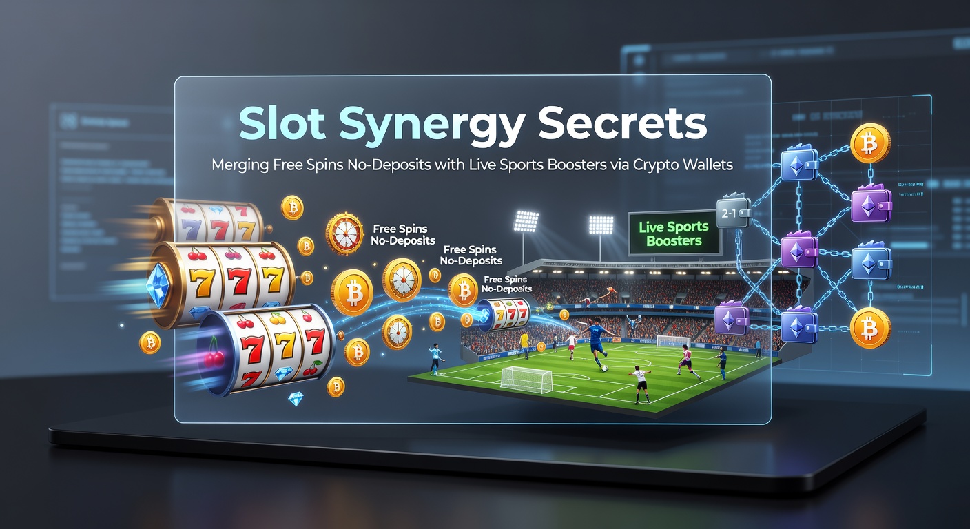 Slotmachine met crypto wallet en live sport weddenschappen die samensmelten in een synergie-effect