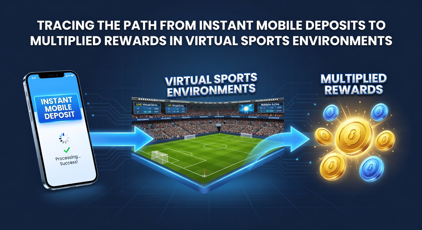 Mobiele stortingen die naadloos integreren met virtuele sportplatforms en beloningsstructuren