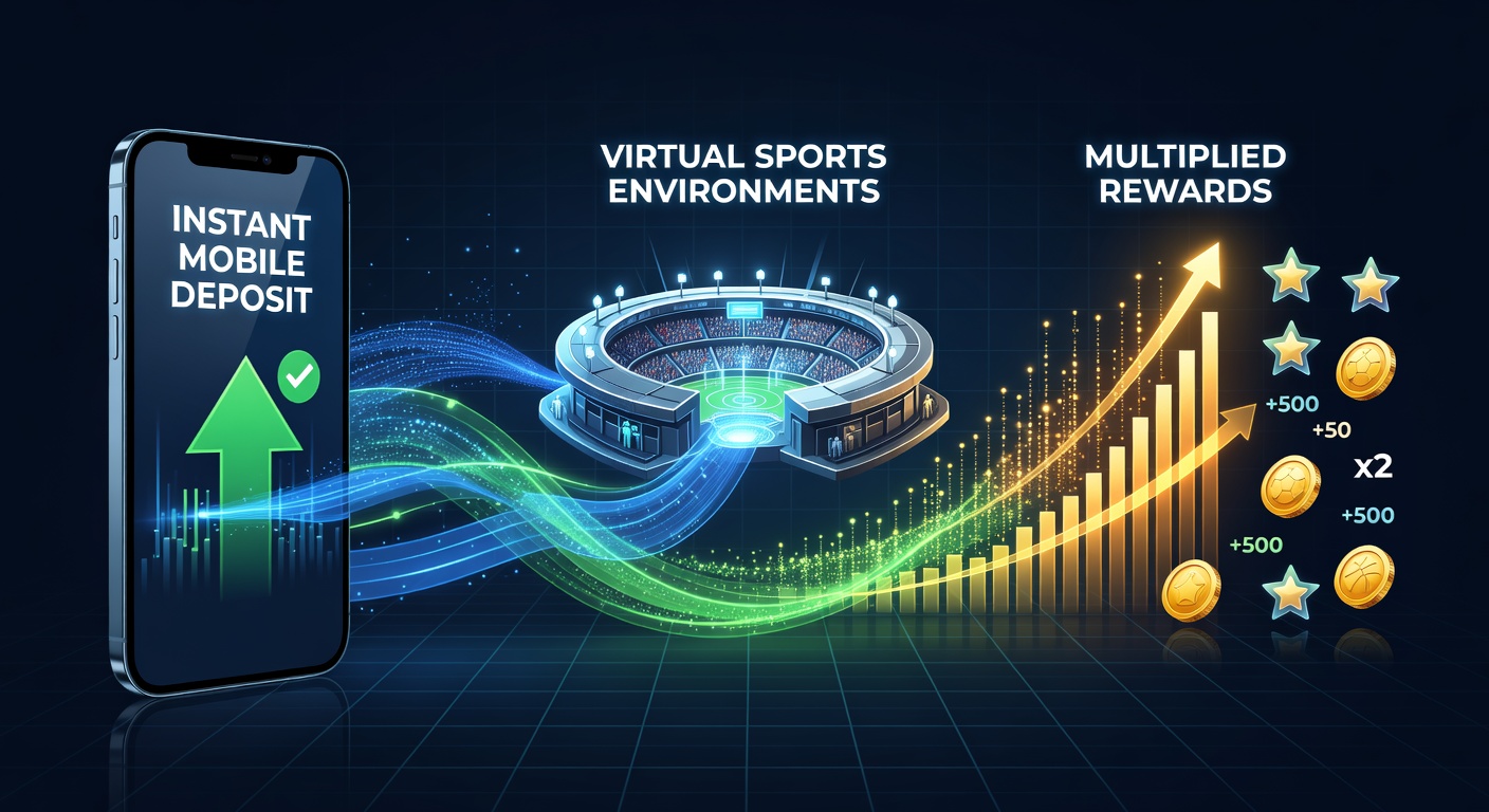 Virtuele sportinterfaces met beloningsmultipliers na mobiele transacties